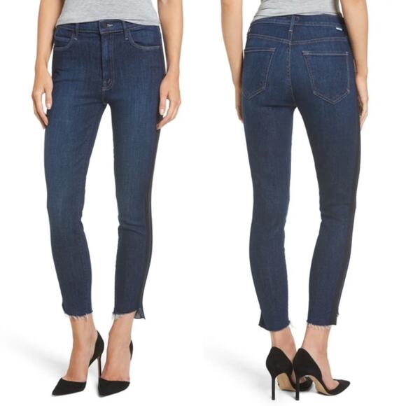 MOTHER Denim - Mother The Stunner Zip Ankle Step Fray Jeans Women’s 24